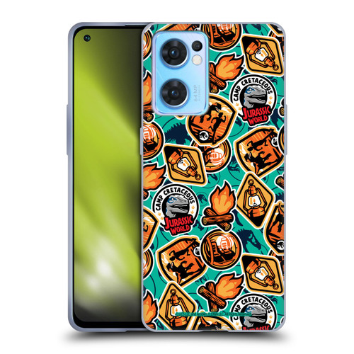 Jurassic World: Camp Cretaceous Character Art Pattern Soft Gel Case for OPPO Reno7 5G / Find X5 Lite