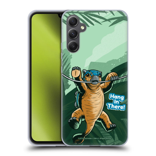 Jurassic World: Camp Cretaceous Character Art Hang In There Soft Gel Case for Samsung Galaxy A34 5G