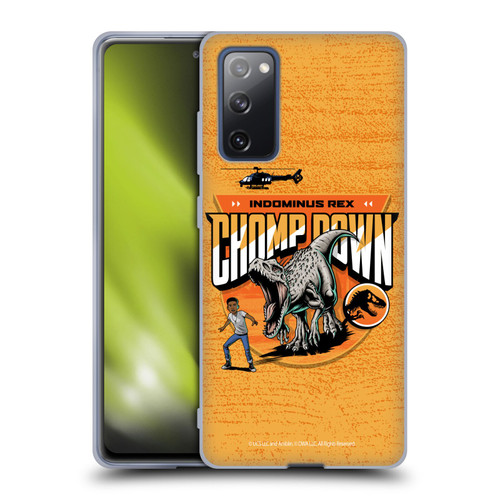 Jurassic World: Camp Cretaceous Character Art Champ Down Soft Gel Case for Samsung Galaxy S20 FE / 5G