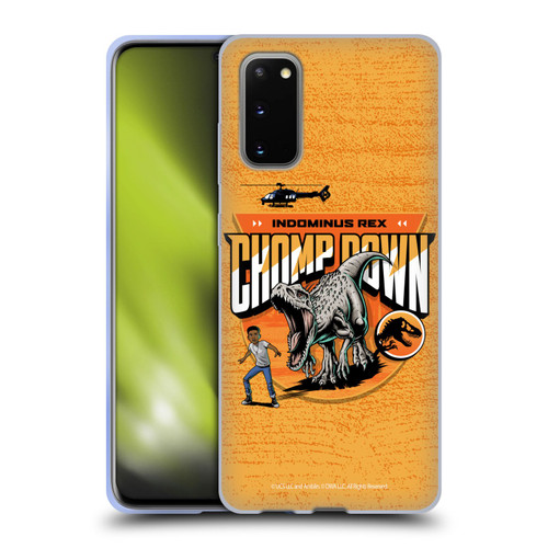 Jurassic World: Camp Cretaceous Character Art Champ Down Soft Gel Case for Samsung Galaxy S20 / S20 5G