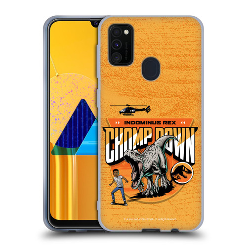 Jurassic World: Camp Cretaceous Character Art Champ Down Soft Gel Case for Samsung Galaxy M30s (2019)/M21 (2020)