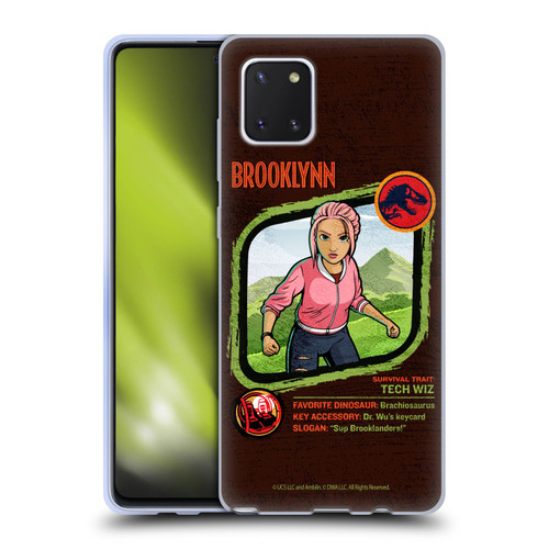 Jurassic World: Camp Cretaceous Character Art Brooklynn Soft Gel Case for Samsung Galaxy Note10 Lite