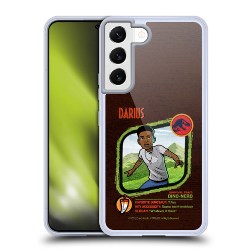 Jurassic World: Camp Cretaceous Character Art Darius Soft Gel Case for Samsung Galaxy S22 5G