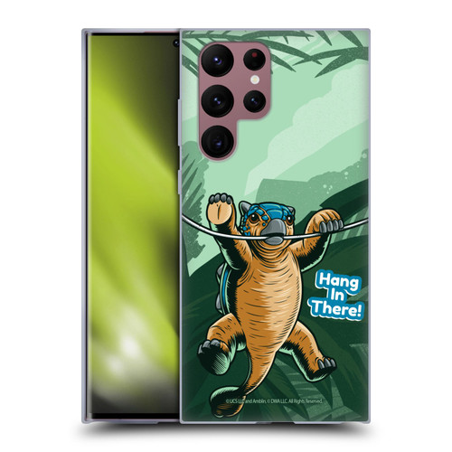 Jurassic World: Camp Cretaceous Character Art Hang In There Soft Gel Case for Samsung Galaxy S22 Ultra 5G