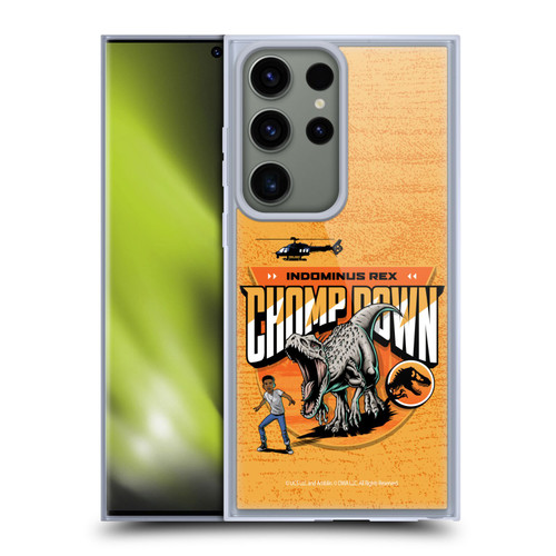 Jurassic World: Camp Cretaceous Character Art Champ Down Soft Gel Case for Samsung Galaxy S23 Ultra 5G