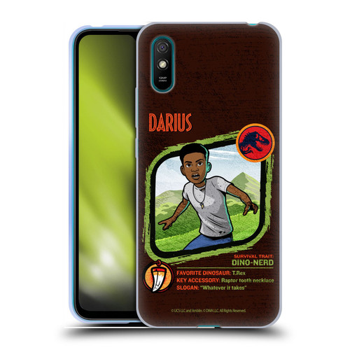 Jurassic World: Camp Cretaceous Character Art Darius Soft Gel Case for Xiaomi Redmi 9A / Redmi 9AT