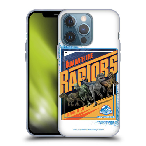 Jurassic World: Camp Cretaceous Dinosaur Graphics Run Soft Gel Case for Apple iPhone 13 Pro