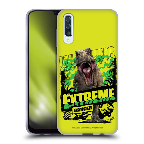 Jurassic World: Camp Cretaceous Dinosaur Graphics Extreme Danger Soft Gel Case for Samsung Galaxy A50/A30s (2019)