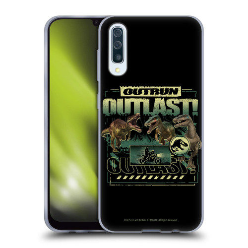 Jurassic World: Camp Cretaceous Dinosaur Graphics Outlast Soft Gel Case for Samsung Galaxy A50/A30s (2019)