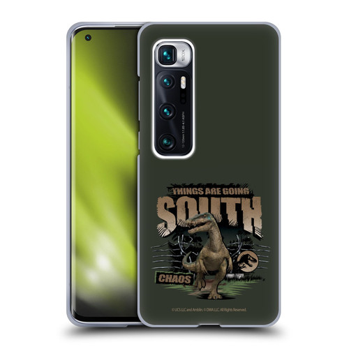 Jurassic World: Camp Cretaceous Dinosaur Graphics Things Are Going South Soft Gel Case for Xiaomi Mi 10 Ultra 5G