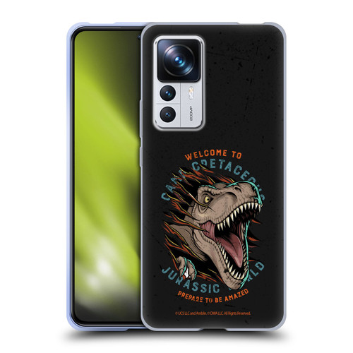 Jurassic World: Camp Cretaceous Dinosaur Graphics Welcome Soft Gel Case for Xiaomi 12T Pro
