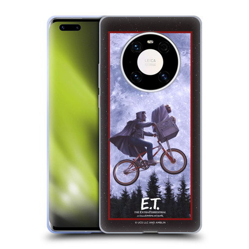 E.T. Graphics Night Bike Rides Soft Gel Case for Huawei Mate 40 Pro 5G