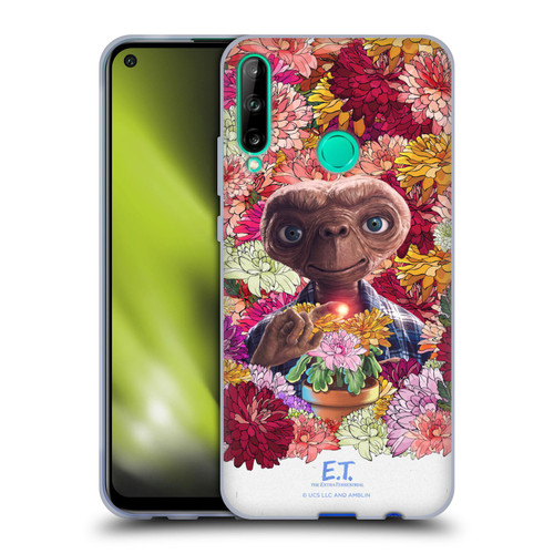 E.T. Graphics Floral Soft Gel Case for Huawei P40 lite E