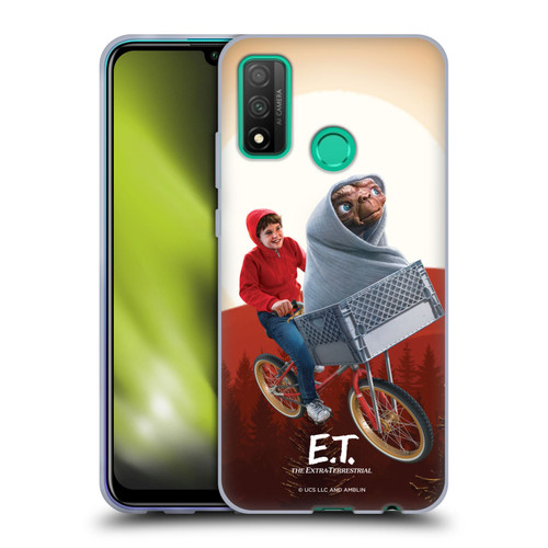 E.T. Graphics Elliot And E.T. Soft Gel Case for Huawei P Smart (2020)