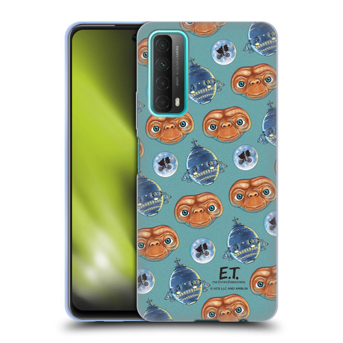E.T. Graphics Pattern Soft Gel Case for Huawei P Smart (2021)