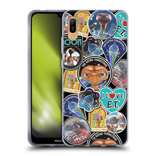 E.T. Graphics Sticker Prints Soft Gel Case for Huawei Y6 Pro (2019)
