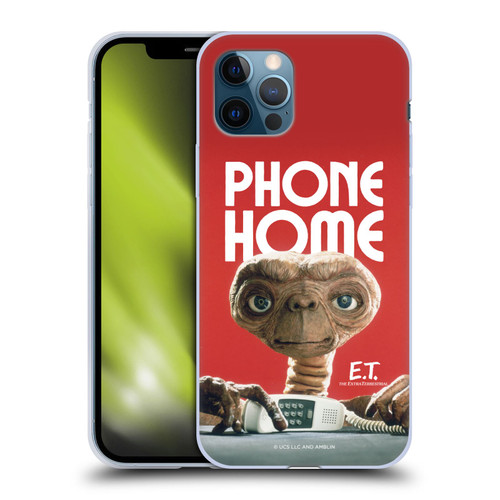 E.T. Graphics Phone Home Soft Gel Case for Apple iPhone 12 / iPhone 12 Pro