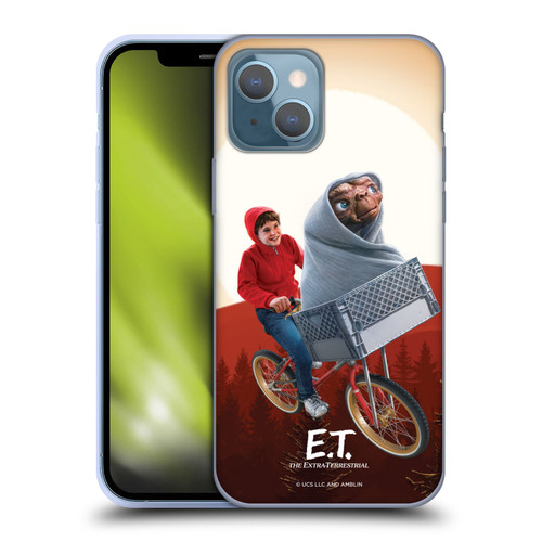 E.T. Graphics Elliot And E.T. Soft Gel Case for Apple iPhone 13