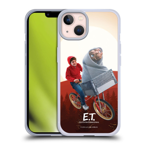 E.T. Graphics Elliot And E.T. Soft Gel Case for Apple iPhone 13