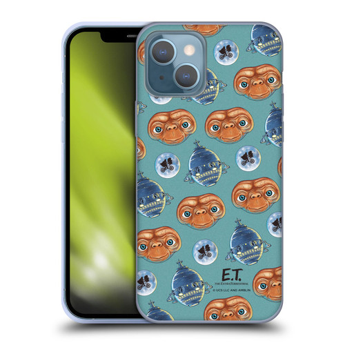 E.T. Graphics Pattern Soft Gel Case for Apple iPhone 13