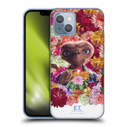 E.T. Graphics Floral Soft Gel Case for Apple iPhone 14