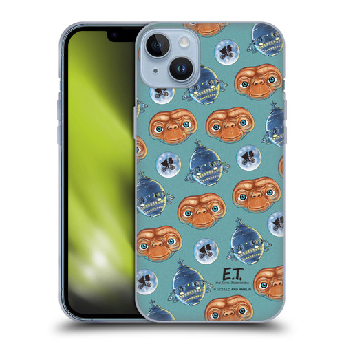 E.T. Graphics Pattern Soft Gel Case for Apple iPhone 14 Plus