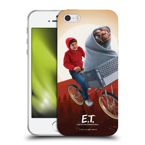 E.T. Graphics Elliot And E.T. Soft Gel Case for Apple iPhone 5 / 5s / iPhone SE 2016