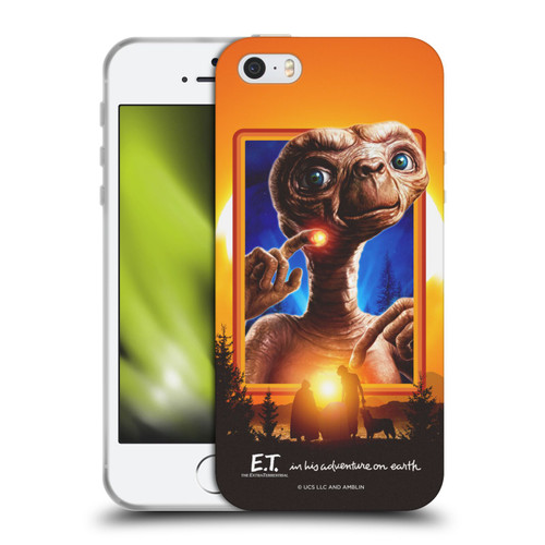 E.T. Graphics Sunset Soft Gel Case for Apple iPhone 5 / 5s / iPhone SE 2016