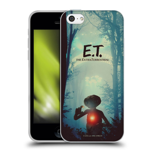 E.T. Graphics Forest Soft Gel Case for Apple iPhone 5c