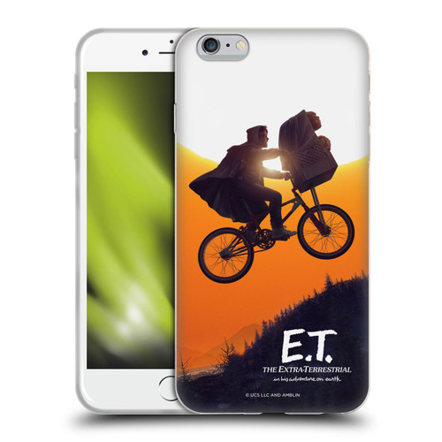 E.T. Graphics Riding Bike Sunset Soft Gel Case for Apple iPhone 6 Plus / iPhone 6s Plus