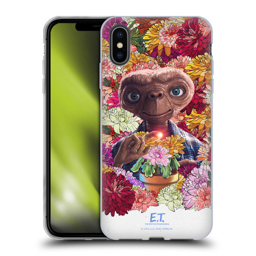 E.T. Graphics Floral Soft Gel Case for Apple iPhone XS Max