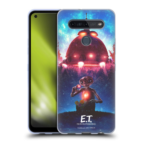 E.T. Graphics Spaceship Soft Gel Case for LG K51S