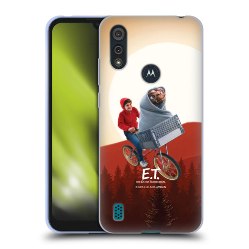 E.T. Graphics Elliot And E.T. Soft Gel Case for Motorola Moto E6s (2020)