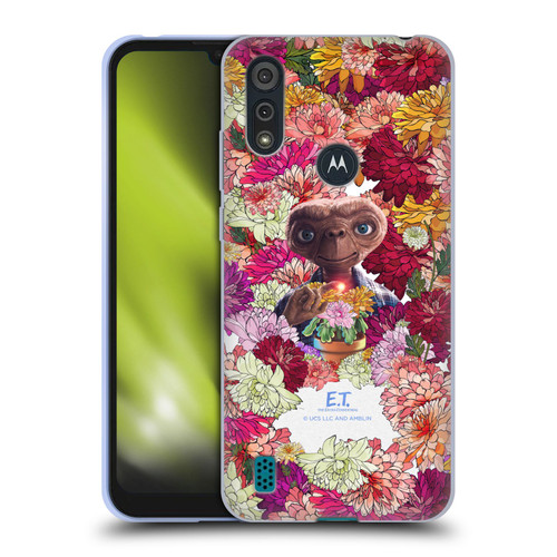 E.T. Graphics Floral Soft Gel Case for Motorola Moto E6s (2020)