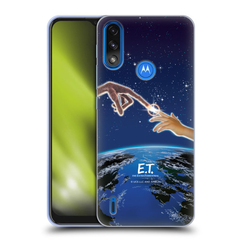 E.T. Graphics Touch Finger Soft Gel Case for Motorola Moto E7 Power / Moto E7i Power