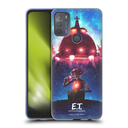 E.T. Graphics Spaceship Soft Gel Case for Motorola Moto G50