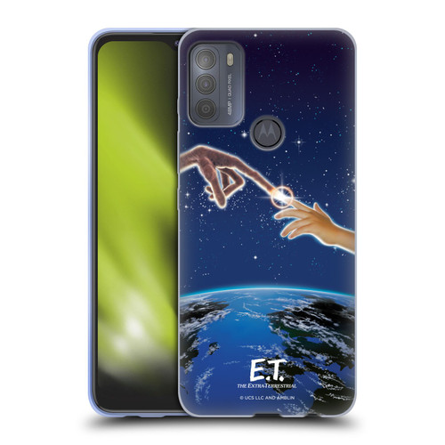E.T. Graphics Touch Finger Soft Gel Case for Motorola Moto G50