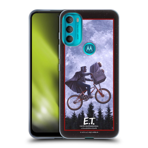 E.T. Graphics Night Bike Rides Soft Gel Case for Motorola Moto G71 5G