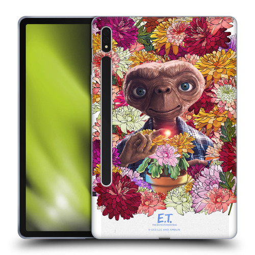E.T. Graphics Floral Soft Gel Case for Samsung Galaxy Tab S8