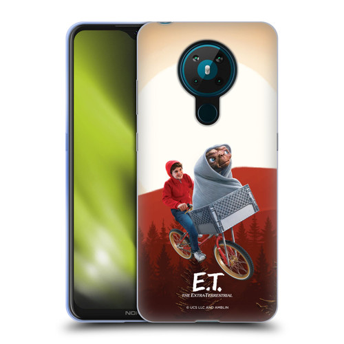 E.T. Graphics Elliot And E.T. Soft Gel Case for Nokia 5.3