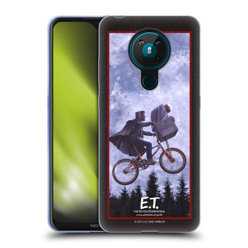 E.T. Graphics Night Bike Rides Soft Gel Case for Nokia 5.3
