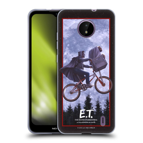 E.T. Graphics Night Bike Rides Soft Gel Case for Nokia C10 / C20