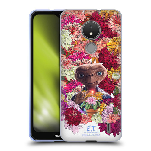 E.T. Graphics Floral Soft Gel Case for Nokia C21