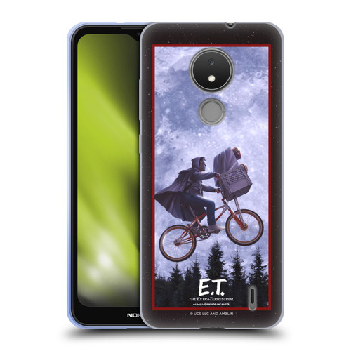 E.T. Graphics Night Bike Rides Soft Gel Case for Nokia C21