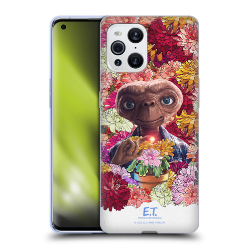 E.T. Graphics Floral Soft Gel Case for OPPO Find X3 / Pro