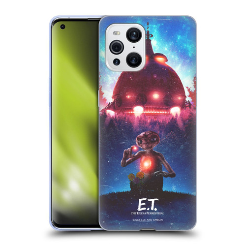 E.T. Graphics Spaceship Soft Gel Case for OPPO Find X3 / Pro