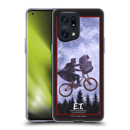 E.T. Graphics Night Bike Rides Soft Gel Case for OPPO Find X5 Pro