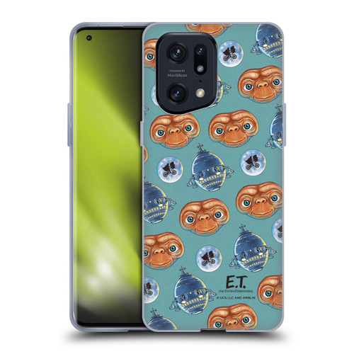 E.T. Graphics Pattern Soft Gel Case for OPPO Find X5 Pro