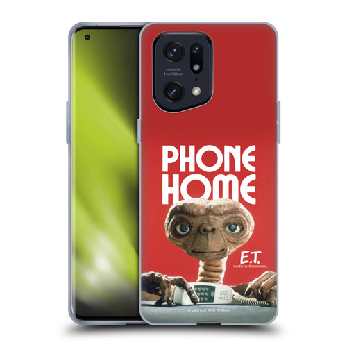 E.T. Graphics Phone Home Soft Gel Case for OPPO Find X5 Pro