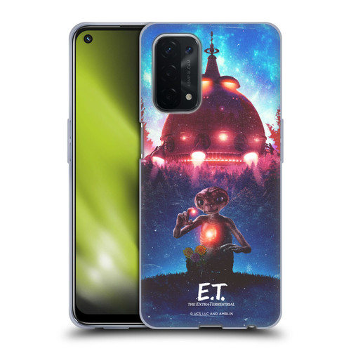 E.T. Graphics Spaceship Soft Gel Case for OPPO A54 5G